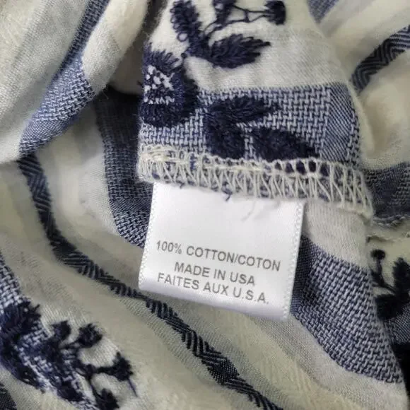 Misa Nicolette Off Shoulder Stripe Mini Dress medium - Picture 7 of 8